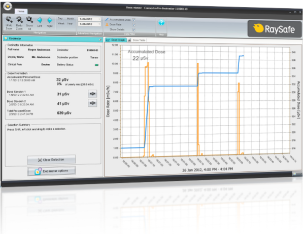 RaySafe i3 Software