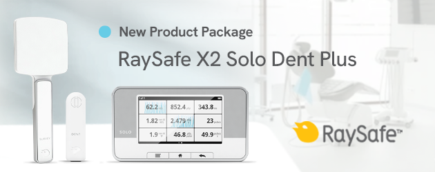 New Product Package RaySafe X2 Solo Dent Plus
