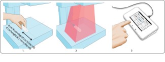 Measure with RaySafe X2 MAM sensor